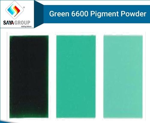 Green 6600 Pigment Powder Application: Paint Industry
