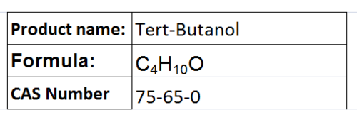 Tert-Butanol