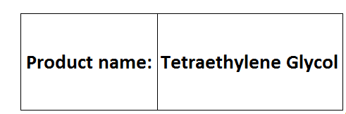 tetraethylene glycol Compounds