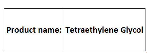 tetraethylene glycol Compounds
