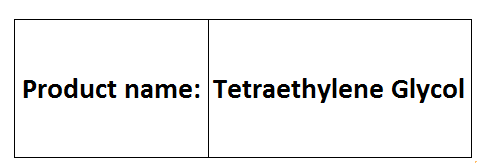 tetraethylene glycol Compounds