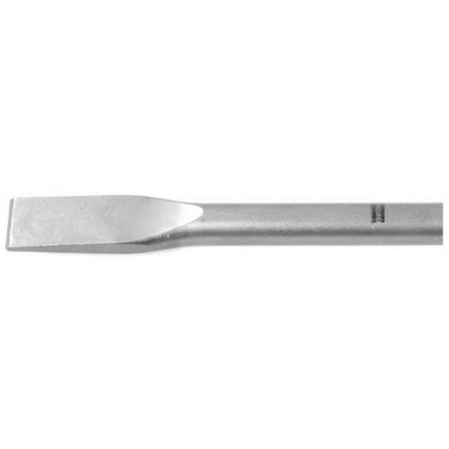 Flat Chisel - 400 mm Length, 25 mm Width, Fits All Hammer-Drills with SDS-Max Locking | Ideal for Precision Chiseling Applications