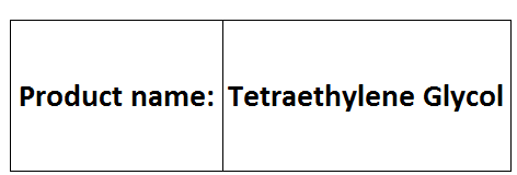 tetraethylene glycol Compounds