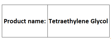 tetraethylene glycol Compounds