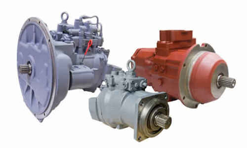 Tata Hitachi Hydraulic Pump Repair 