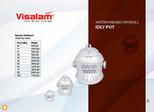 MATT FINISHED IDLY POT