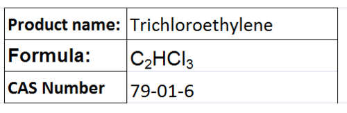 Trichloroethylene