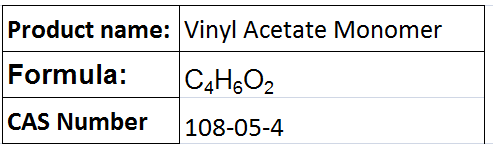 Vinyl Acetate Monomer