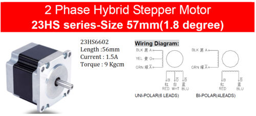 Stepping motor 23HS6602