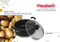 Hard Anodized Dutch Oven With Glass Lid
