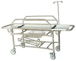 STRETCHER ON TROLLEY (SS/DX)