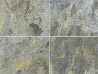 Zeera Green Slatestone - Slate Stone, Custom Dimensions, Green | Durable Flooring, Rustic Look, Fire Retardant, Multicolored Pattern