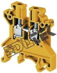 Terminal Block - Insulated Plastic & Metal, 50x20x15 Mm, Screw-type, Voltage Up To 600v, Temperature Range -40â° To 100â°c, 1-year Warranty