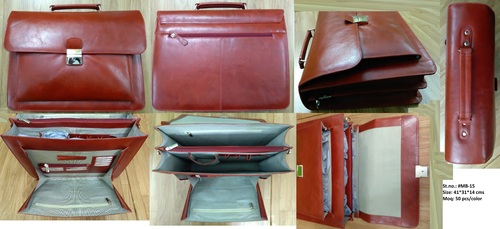 Leather Classic Portfolio Bag