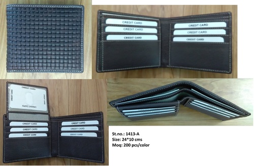 Mat printed wallet