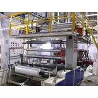 HDPE/LDPE Three-layer Co-extrusion film blowing line, POF film blowing machine