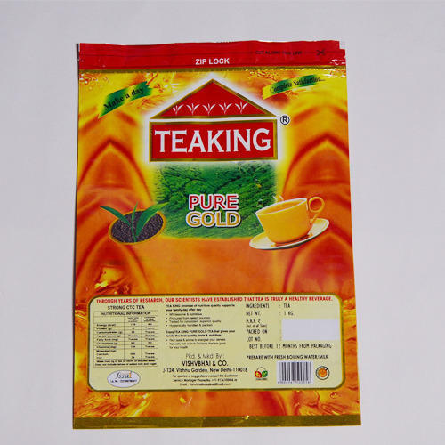 Multicolor Laminated Tea Bag