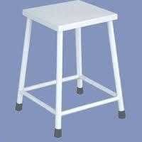 ATTENDENT STOOL POWDER COATED