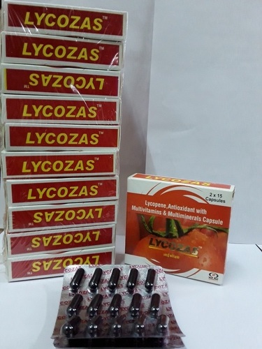 Lycopene 2000mcg+Vitamin A 5000 IU + Vitamin E 15mg+Vitamin C 50mg