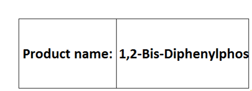 1,2-Bis-Diphenylphosphino Ethane