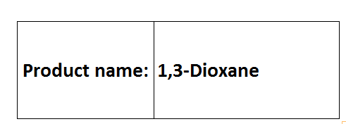 Dioxanes