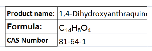 Dihydroxyanthraquinones