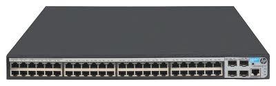 HP 1920-48G-POE+ - 48 Gigabit Ports, 24 PoE+ Ports, 2 SFP Ports, Smart Managed Switch, Flexible Install