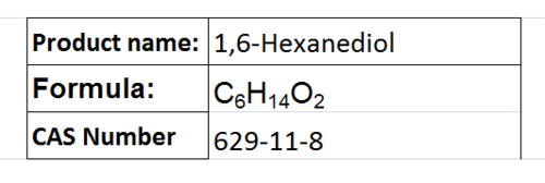 diol Compounds