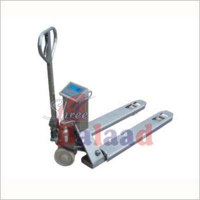 Stainless Steel Weighing Scale Pallet Truck Stainless Steel Weighing Scale Pallet Truck
