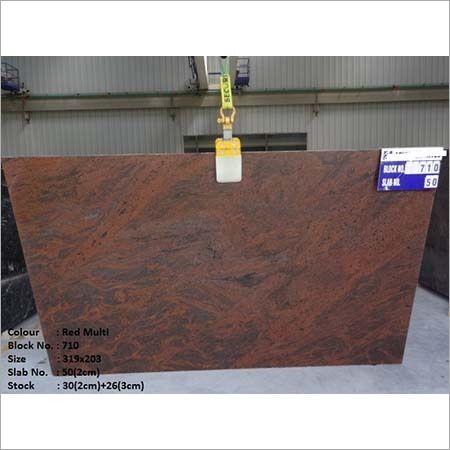 Brown Red Multi  Granite