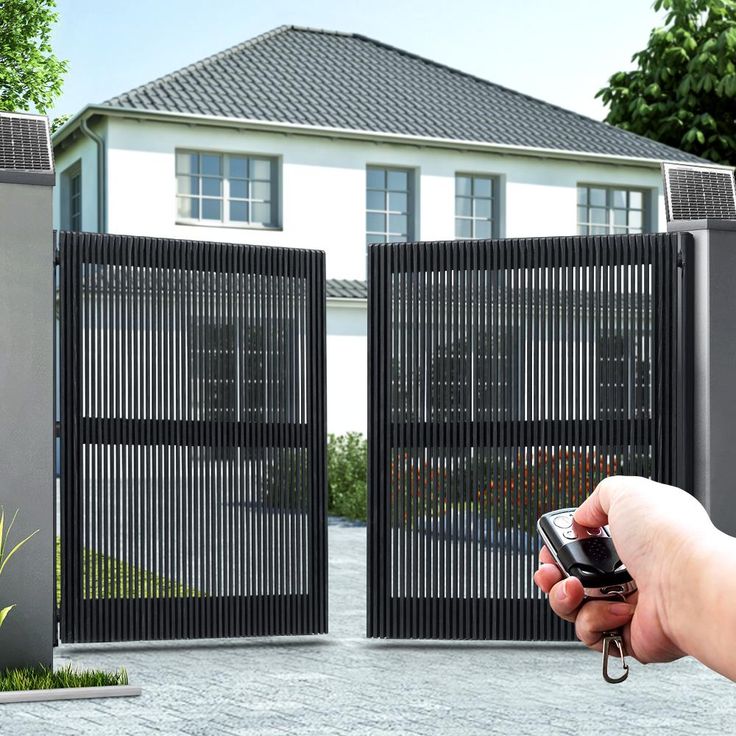 Bungalows Remote Control Gate - Color: Non