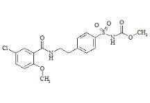 Glibenclamide Impurity A C23H27Cln3Nao5S