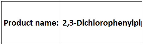 2,3-Dichlorophenylpiperazine - White Solid, C10H12Cl2N2, 99% Purity | Aripiprazole Precursor, Pharmaceutical Intermediate, Reliable Synthesis