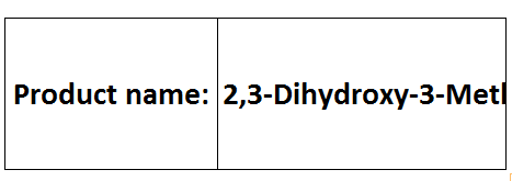 2,3-Dihydroxy-3-Methylpentanoic Acid - White Solid, C6H12O4, 148.16 g/mol | High Purity, Metabolic Intermediate, Isoleucine Pathway, Research Grade