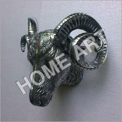Wall Mounted Ram Head Statue
