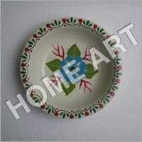 Tray Iron Decorative Plate Painted