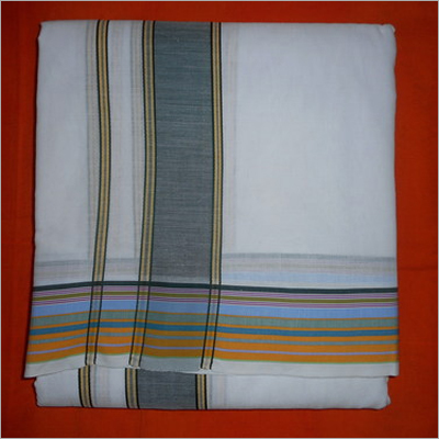 White Men'S Cotton Dhoti