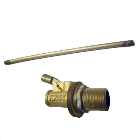 Brass Ball Cock - 15-50 mm Size, Golden Color | High Reliability, Long Life, Sturdy Design