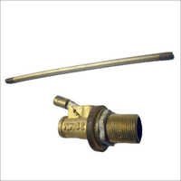 Brass Ball Cock - 15-50 Mm Size, Golden Color | High Reliability, Long Life, Sturdy Design