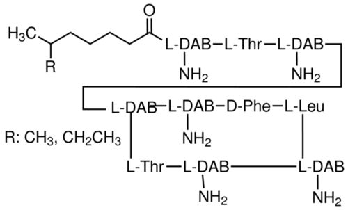 Polymyxin B solution