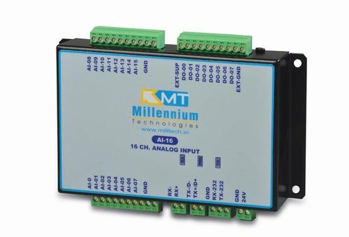 16 Channels Analog Input And 8 Channels Digital Output Board Voltage: 24Vdc Volt (V)