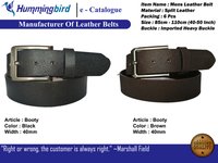 Genuine Leather Mens Formal Belts