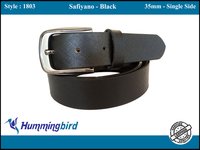 Leather Weave Belt - Genuine Leather, 44-54 Yard Length, 35-40 Perch Width | Casual Style, Durable Zinc Buckle, Ideal For Male Wearers