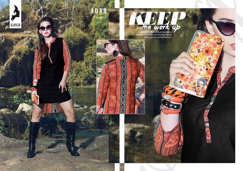 Black And Mix Kaya Kurtis