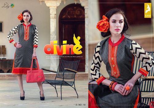 Multicolor Kaya Kurtis Manufacturers