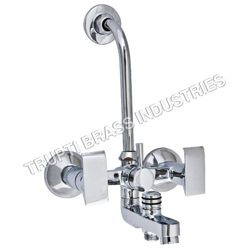 Brass 3 in 1 Wall Mixer