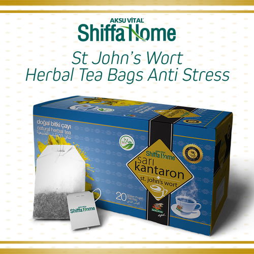 St. John's Wort Tea Moringa Herbal Tea Bags