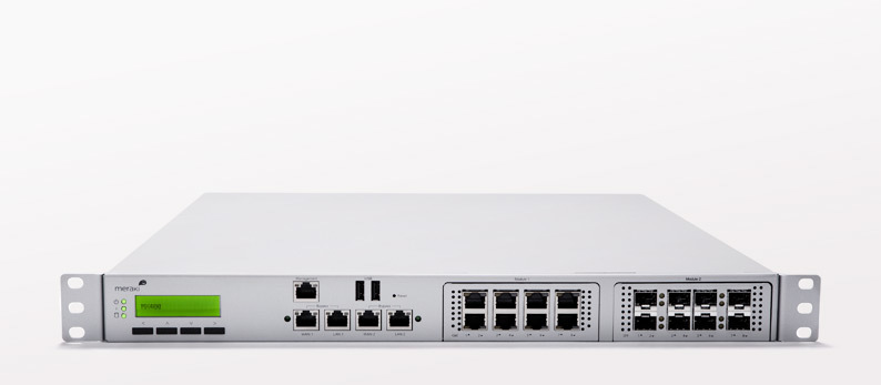 MX400 - White, 12 Ethernet Ports | Cloud Managed, UTM Security, Intelligent WAN, Layer 7 Firewall, IPsec VPN