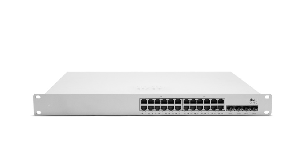 MS350 - 24 Port Gigabit Ethernet, 4 SFP+ 10G Uplink, 370W PoE | Cloud Managed, Stacking 160G, Lifetime Warranty