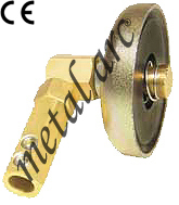 Earth Clamp - Brass Body, 600 A, 50-95 mm2, Ball Point Connection, 360° Revolving | Strong Magnetic, Easy Grounding, Secure Contact, Durable